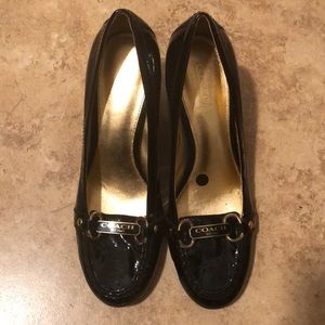 Coach Leather heel